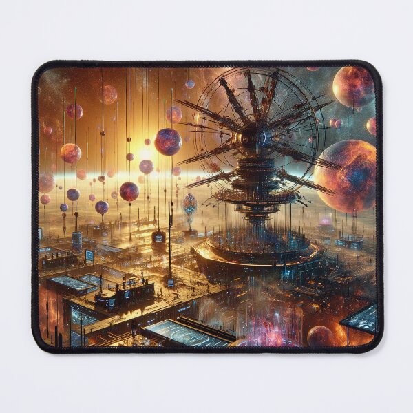 Item preview, Galactic Empires: A Vibrant Space Civilization Artwork designed and sold by The-Library.