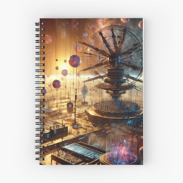 Item preview, Galactic Empires: A Vibrant Space Civilization Artwork designed and sold by The-Library.