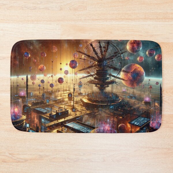Item preview, Galactic Empires: A Vibrant Space Civilization Artwork designed and sold by The-Library.