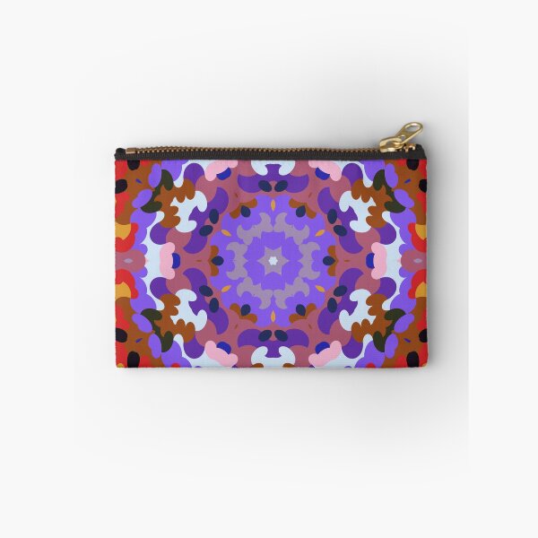 Item preview, Retro Mandala Purple Orange and Pink designed and sold by WormholeOrbital.