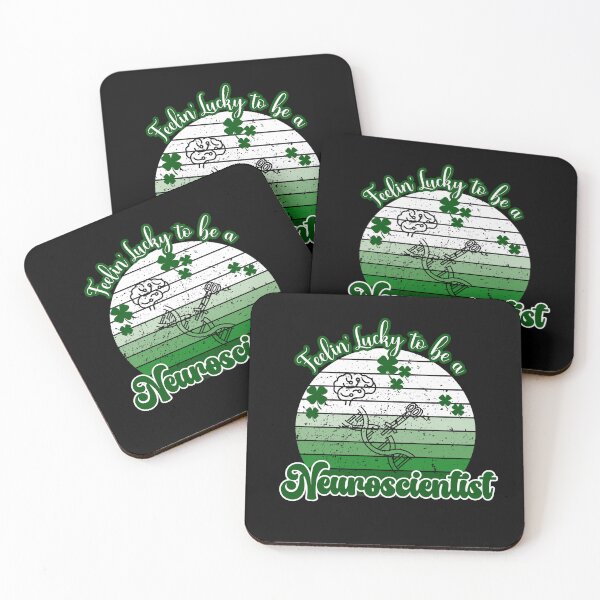 Item preview, Lucky Neuroscientist St Patricks Day designed and sold by CheekyChimpCo.