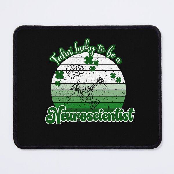 Item preview, Lucky Neuroscientist St Patricks Day designed and sold by CheekyChimpCo.