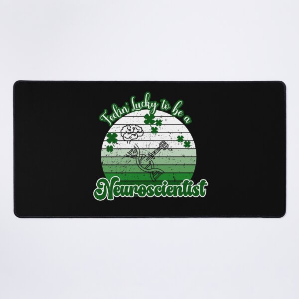Item preview, Lucky Neuroscientist St Patricks Day designed and sold by CheekyChimpCo.