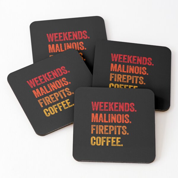 Item preview, Weekends Malinois Firepits Coffee  designed and sold by Malinois  Drive.