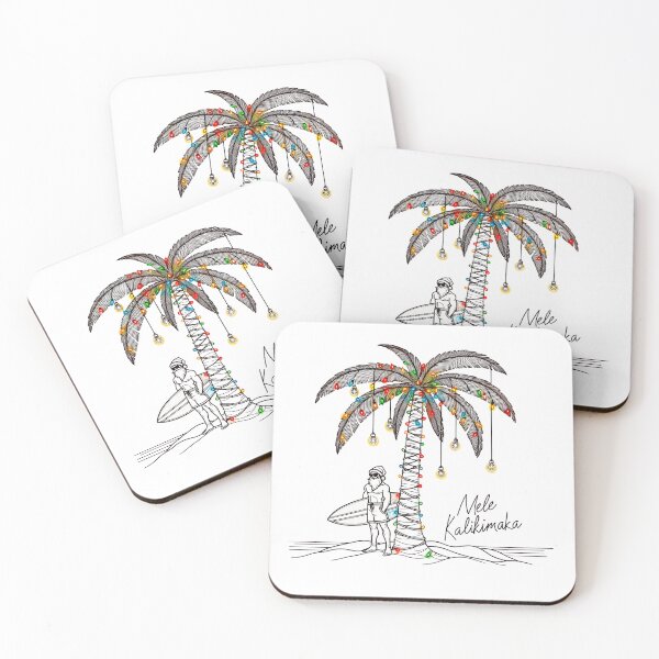Item preview, Mele Kalikimaka Hawaiian Christmas In July Hawaii Santa designed and sold by KsuAnn.