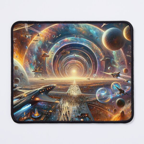 Item preview, Galactic Empires: A Vibrant Space Civilization Artwork designed and sold by The-Library.