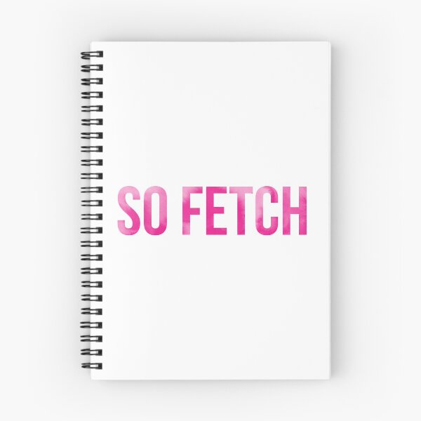 Item preview, Mean Girls The Plastics -- So Fetch -- Pink Watercolor Ink -- Sans Serif designed and sold by Eva Phan.
