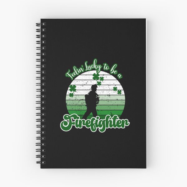 Item preview, Lucky Firefighter St Patricks Day designed and sold by CheekyChimpCo.