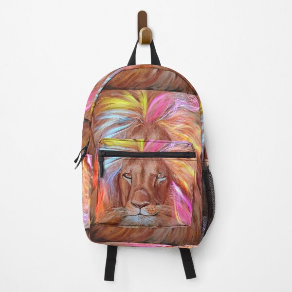 Item preview, pink lion designed and sold by Begoll Art.