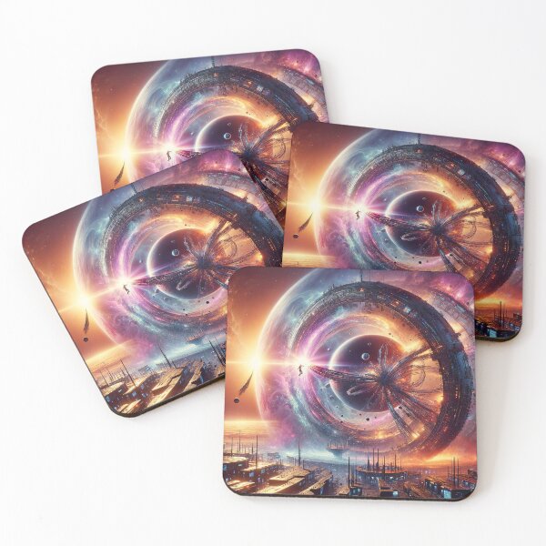 Item preview, Galactic Empires: A Vibrant Space Civilization Artwork designed and sold by The-Library.