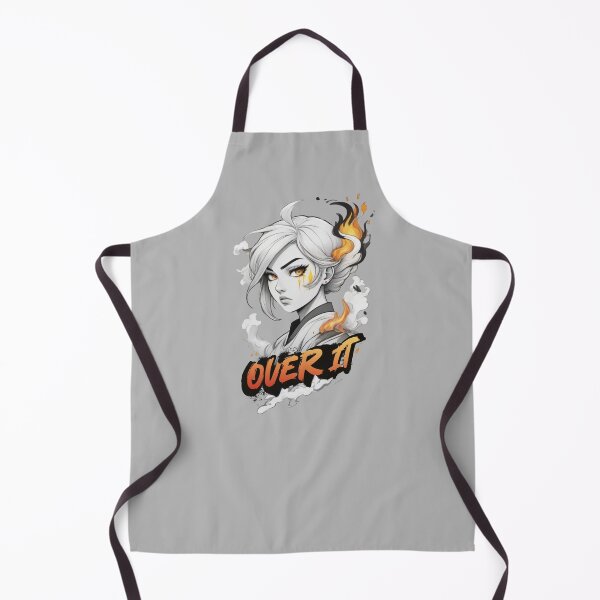 Item preview, Over it. Angry girl on fire x.26 designed and sold by Moeruonnanoko.