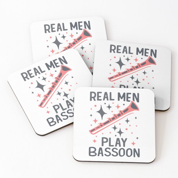 Item preview, Design Virtuoso: Real Men Playing Bassoon designed and sold by EmeraldMusic.