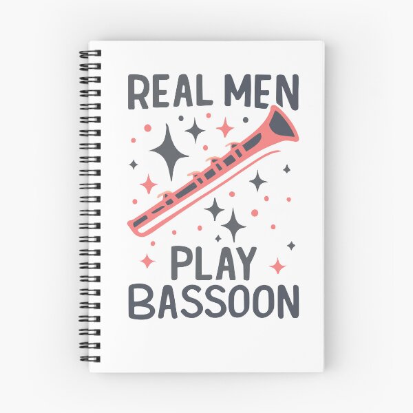 Item preview, Design Virtuoso: Real Men Playing Bassoon designed and sold by EmeraldMusic.