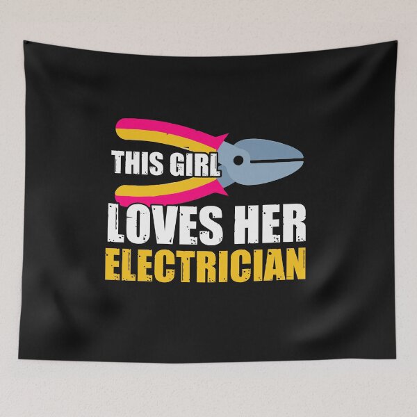 Item preview, This Girl Loves Her Electrician / Electrician /  designed and sold by Tee Hub.