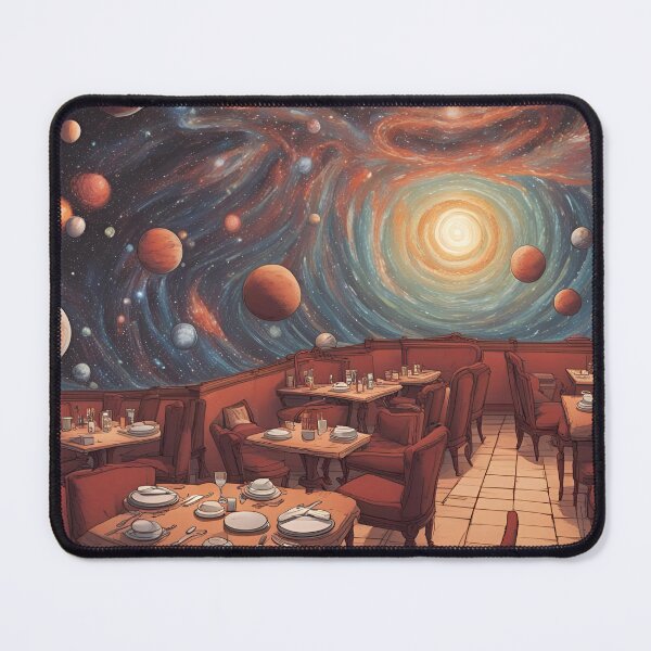 Item preview, The Restaurant at the End of the Universe designed and sold by PutiPato42.