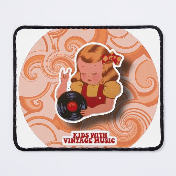 Item preview, “Children with Vintage music” designed and sold by Almendra21.