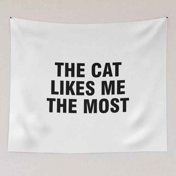 Item preview, The cat likes me the most designed and sold by allthetees.