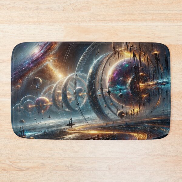 Item preview, Galactic Empires: A Vibrant Space Civilization Artwork designed and sold by The-Library.
