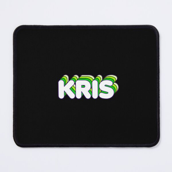 Item preview, Green Layers Kris Name Label (Black) designed and sold by NormadWorld.