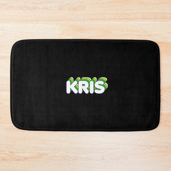 Item preview, Green Layers Kris Name Label (Black) designed and sold by NormadWorld.