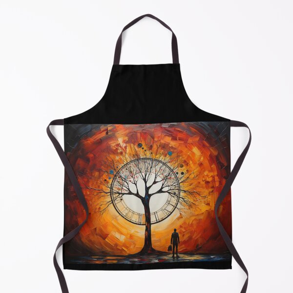 Artikelvorschau, Baum Stechuhr Person stellen Sie sich abstrakte Kunst vor entworfen und verkauft von UILOVE.