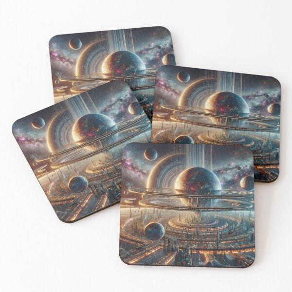 Item preview, Galactic Empires: A Vibrant Space Civilization Artwork designed and sold by The-Library.