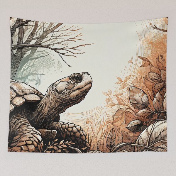 Item preview, Eternal Journey of the Tortoise designed and sold by PictorialWhimsy.