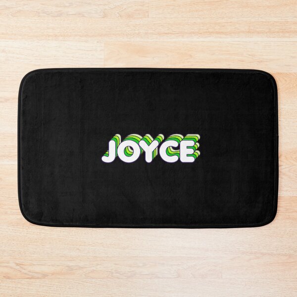 Item preview, Green Layers Joyce Name Label (Black) designed and sold by NormadWorld.