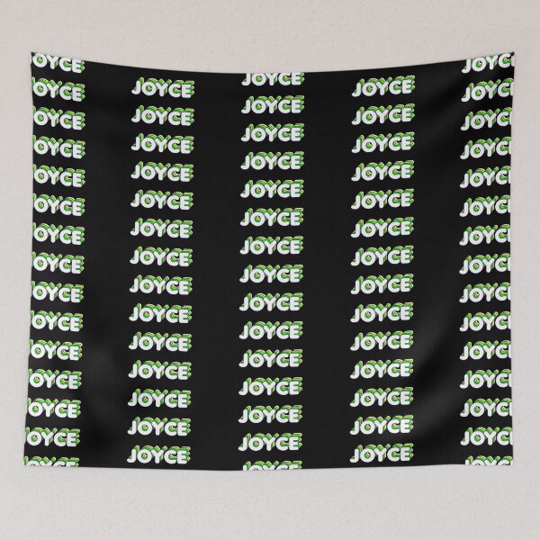 Item preview, Green Layers Joyce Name Label (Black) designed and sold by NormadWorld.