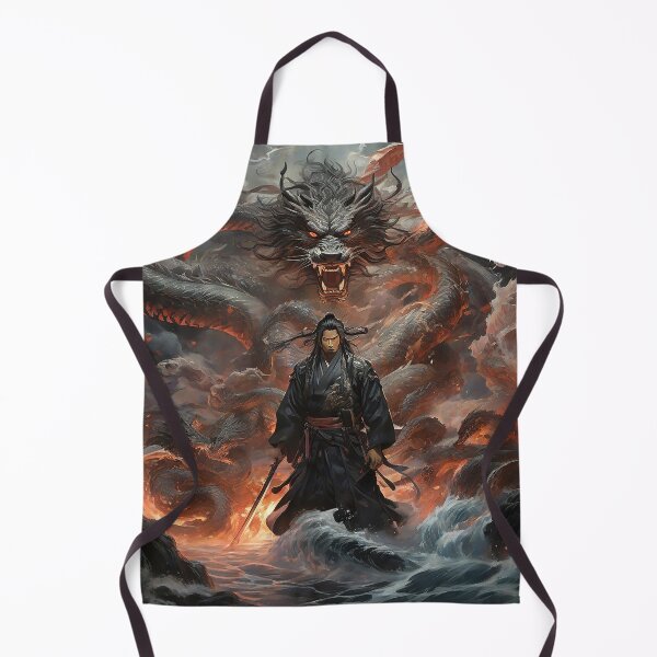 Item preview, Ryujin and Samurai Harmony: Powerful Fusion Art for Warriors designed and sold by Fafa ND.