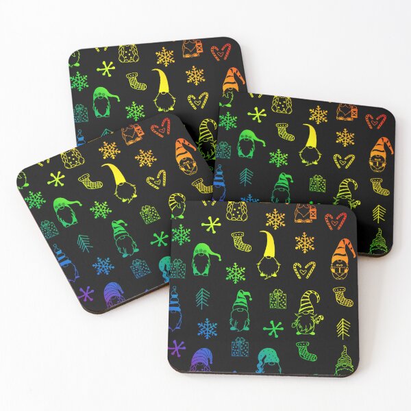 Item preview, Colorful Christmas Gnome Pattern | Funny Christmas Gifts designed and sold by AgataMaria.