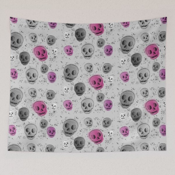 Item preview, Black and pink skeleton designed and sold by RoseValencia.