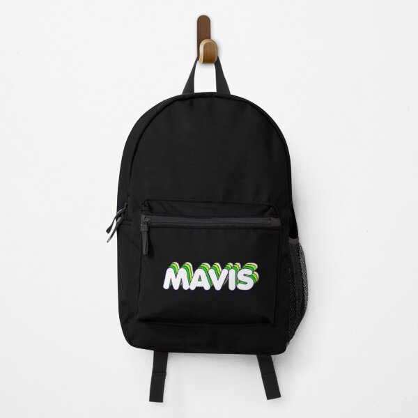 Item preview, Green Layers Mavis Name Label (Black) designed and sold by NormadWorld.