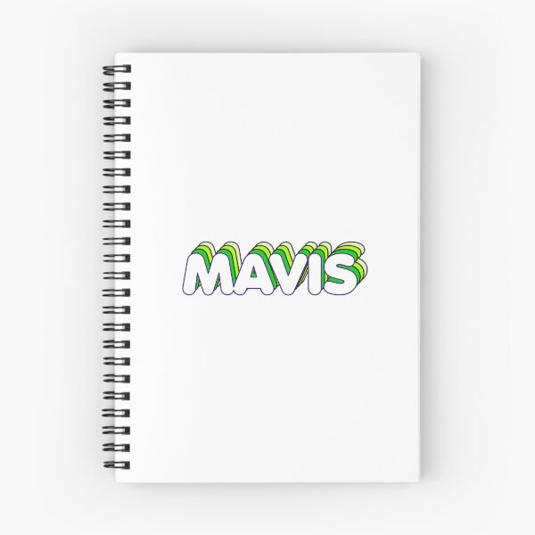 Item preview, Green Layers Mavis Name Label designed and sold by NormadWorld.