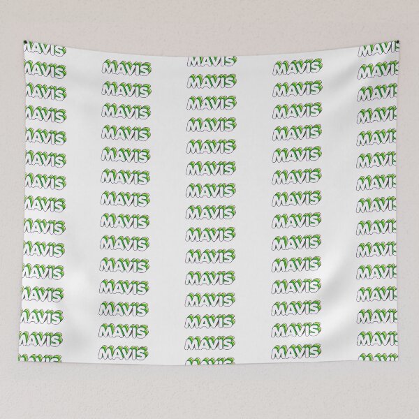 Item preview, Green Layers Mavis Name Label designed and sold by NormadWorld.