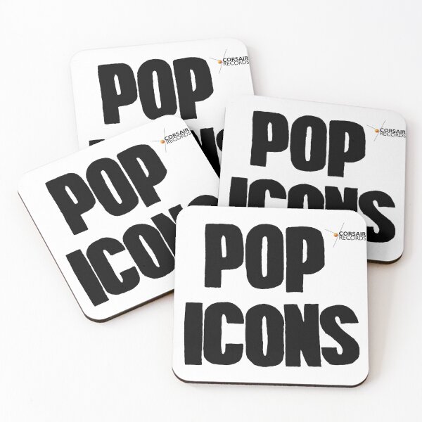 Item preview, Pop Icons - 80s UK band logo designed and sold by AdventuresNoise.