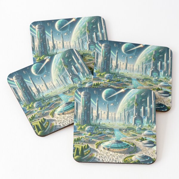 Item preview, Galactic Empires: A Vibrant Space Civilization Artwork designed and sold by The-Library.