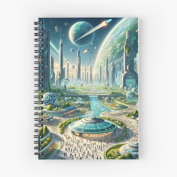 Item preview, Galactic Empires: A Vibrant Space Civilization Artwork designed and sold by The-Library.