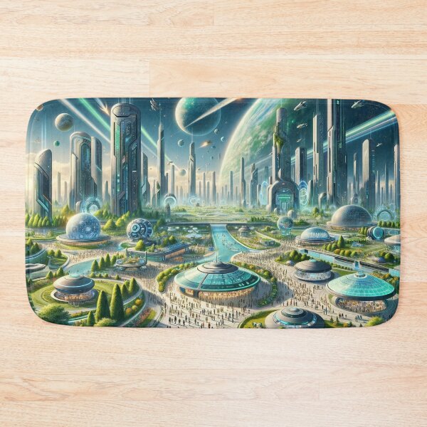 Item preview, Galactic Empires: A Vibrant Space Civilization Artwork designed and sold by The-Library.
