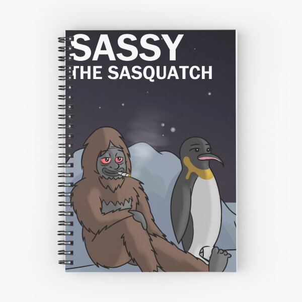Item preview, Sassy and Penguin designed and sold by RagDoodlez.