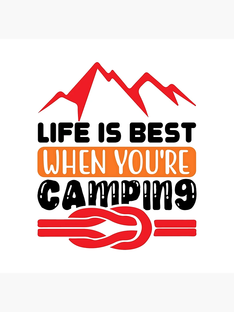 Thumbnail 3 of 3, Poster, Camping designed and sold by ROKANDESIGNART.