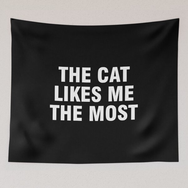 Item preview, The cat likes me the most designed and sold by allthetees.