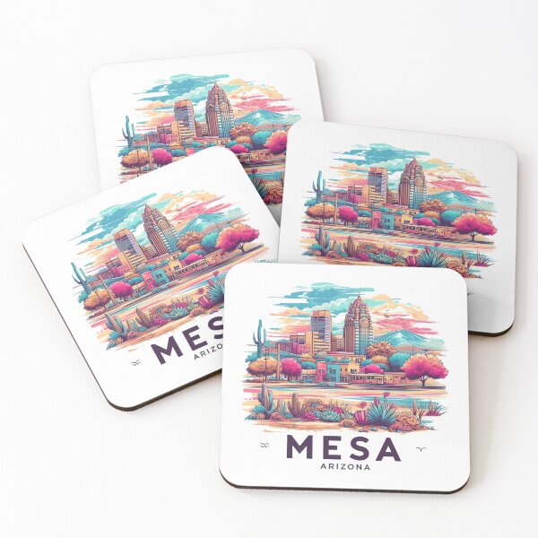 Item preview, Copy of Mesa, Arizona, Watercolor Illustration designed and sold by PaintMeWorld.