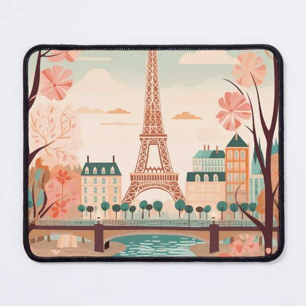 Item preview, Travel Poster Paris, retro art print Paris Vintage poster of Paris Wall art Paris Minimalist poster Paris Map Paris Retro poster Paris designed and sold by Philippe Rocket.