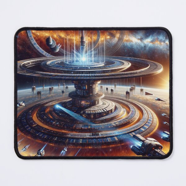 Item preview, Galactic Empires: A Vibrant Space Civilization Artwork designed and sold by The-Library.