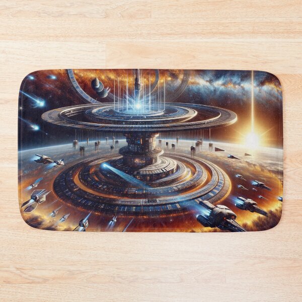 Item preview, Galactic Empires: A Vibrant Space Civilization Artwork designed and sold by The-Library.