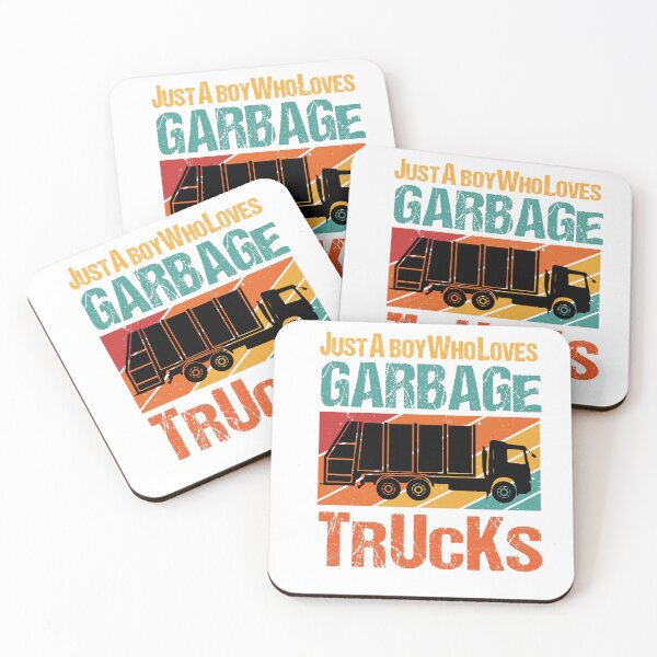 Item preview,  Just A Boy Who Loves Garbage Trucks funny Recycling , Garbage Truck Kids  designed and sold by Micro-dose.