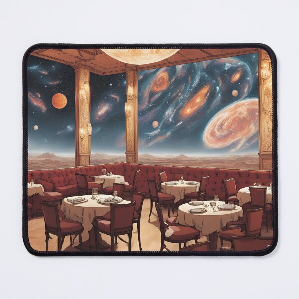 Item preview, The Restaurant at the End of the Universe designed and sold by PutiPato42.