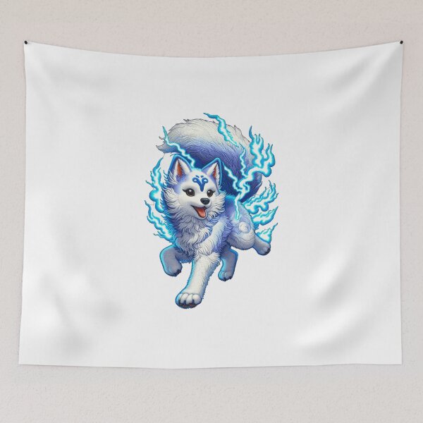 Item preview, Japanese Legend Raiju Shapeshifting Cryptid Wolf Dog designed and sold by kylmllr101684.