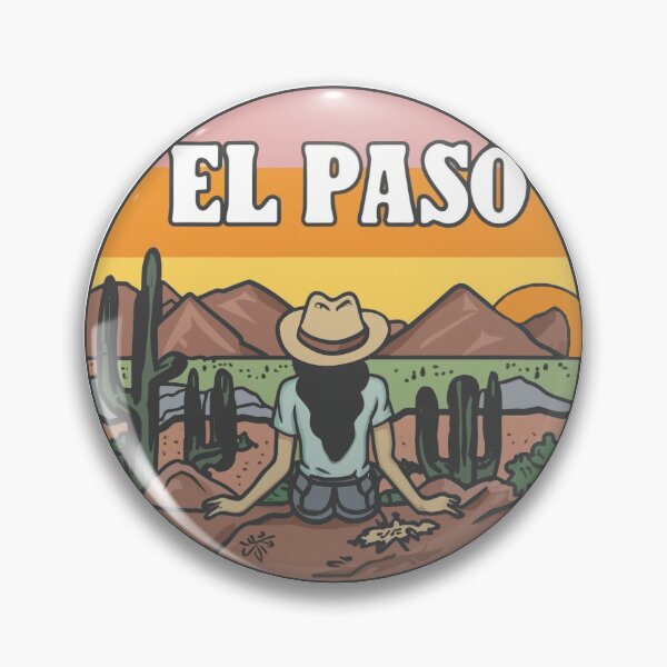 Item preview, El Paso, Texas | A cowgirl watching the Texas sunset designed and sold by CircinusStore.